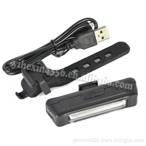 Red/Blue Warning Light Rechargeable Bicycle LED Light